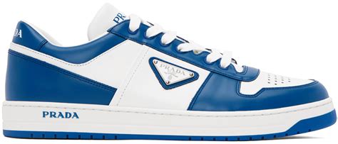 prada blue and white